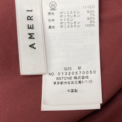 AMERI アメリ 01320570050 ｳﾞｧ-ｶﾞﾝﾃﾞｨ I LINE TULLE VEST SET DRESS ワンピース M