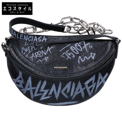 BALENCIAGA バレンシアガ 551550 スーベニア グラフィティ ボディバッグ