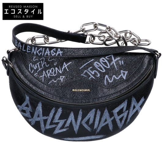 BALENCIAGA バレンシアガ 551550 スーベニア グラフィティ ボディバッグ