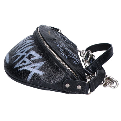 BALENCIAGA バレンシアガ 551550 スーベニア グラフィティ ボディバッグ