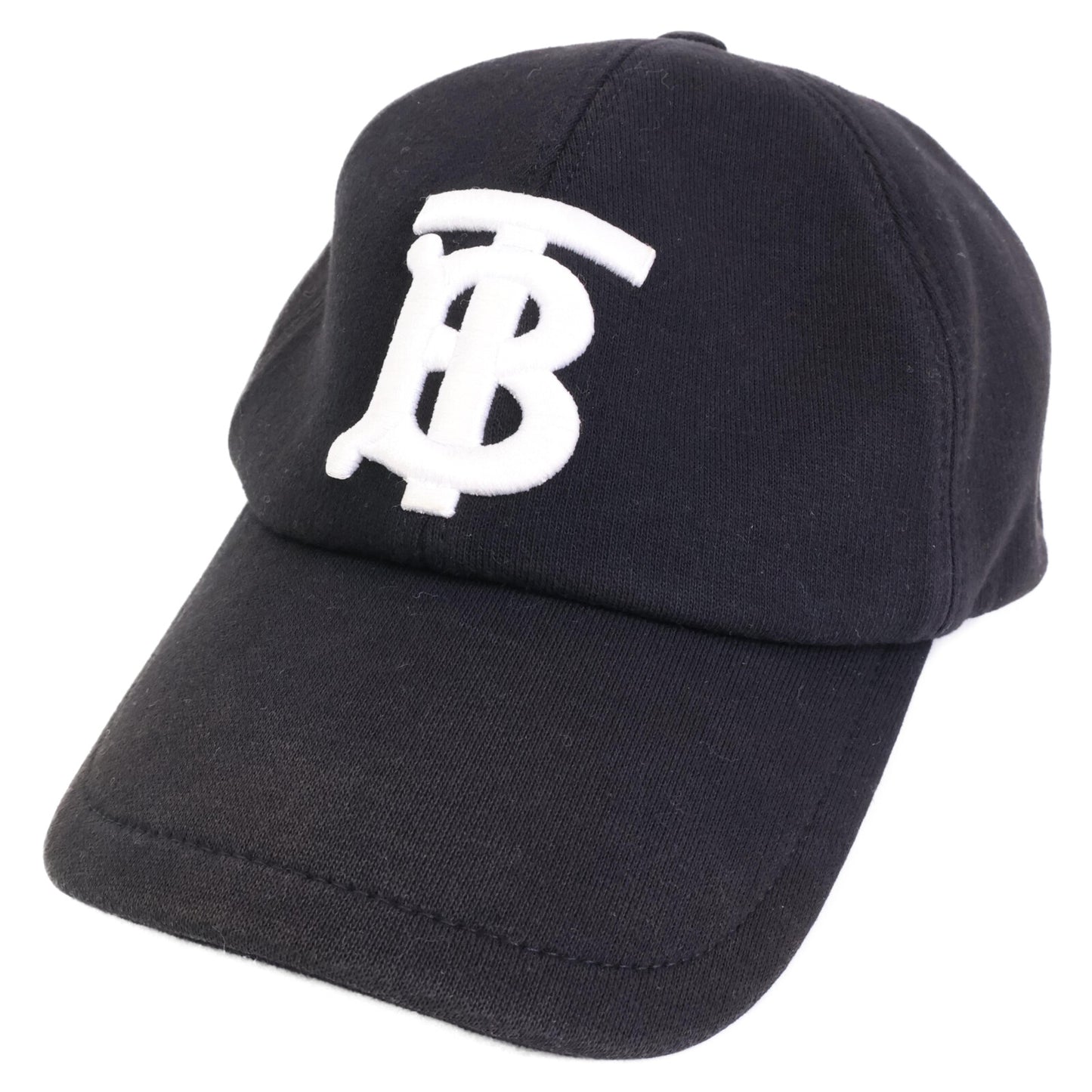 BURBERRY バーバリー 8038141 TBロゴ コットン ベースボールキャップ 帽子 L