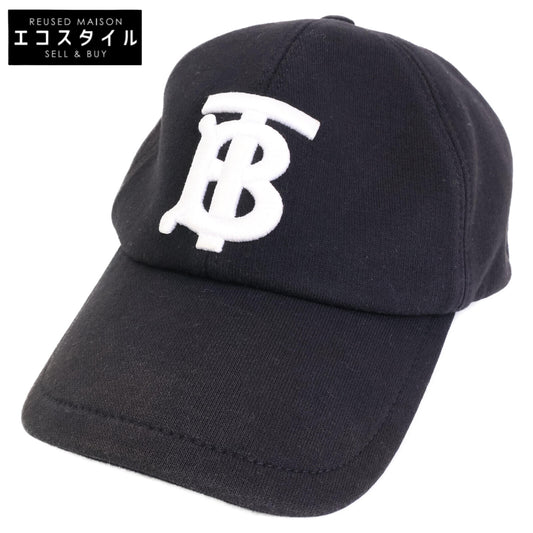 BURBERRY バーバリー 8038141 TBロゴ コットン ベースボールキャップ 帽子 L