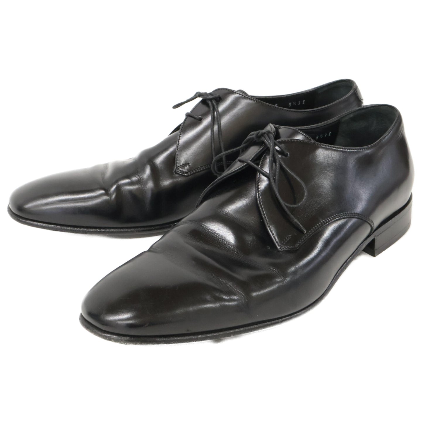 Salvatore Ferragamo サルヴァトーレフェラガモ 34303 レザー レースアップ シューズ 8 1/2EEE