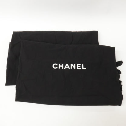 CHANEL シャネル 【美品】G36438 ココマーク レザー ヒール ロングブーツ/ シューズ 36 1/2