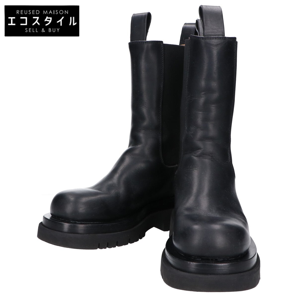 BOTTEGA VENETA ボッテガヴェネタ 592045 ザ・ラグ チェルシー / サイドゴア ブーツ シューズ 36