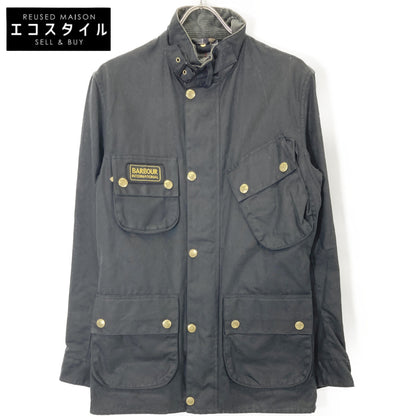 Barbour バブアー 16年 ﾌﾞﾗｯｸ ｲﾝﾀｰﾅｼｮﾅﾙ SL ｵｲﾙﾄﾞｼﾞｬｹｯﾄ ジャケット 38