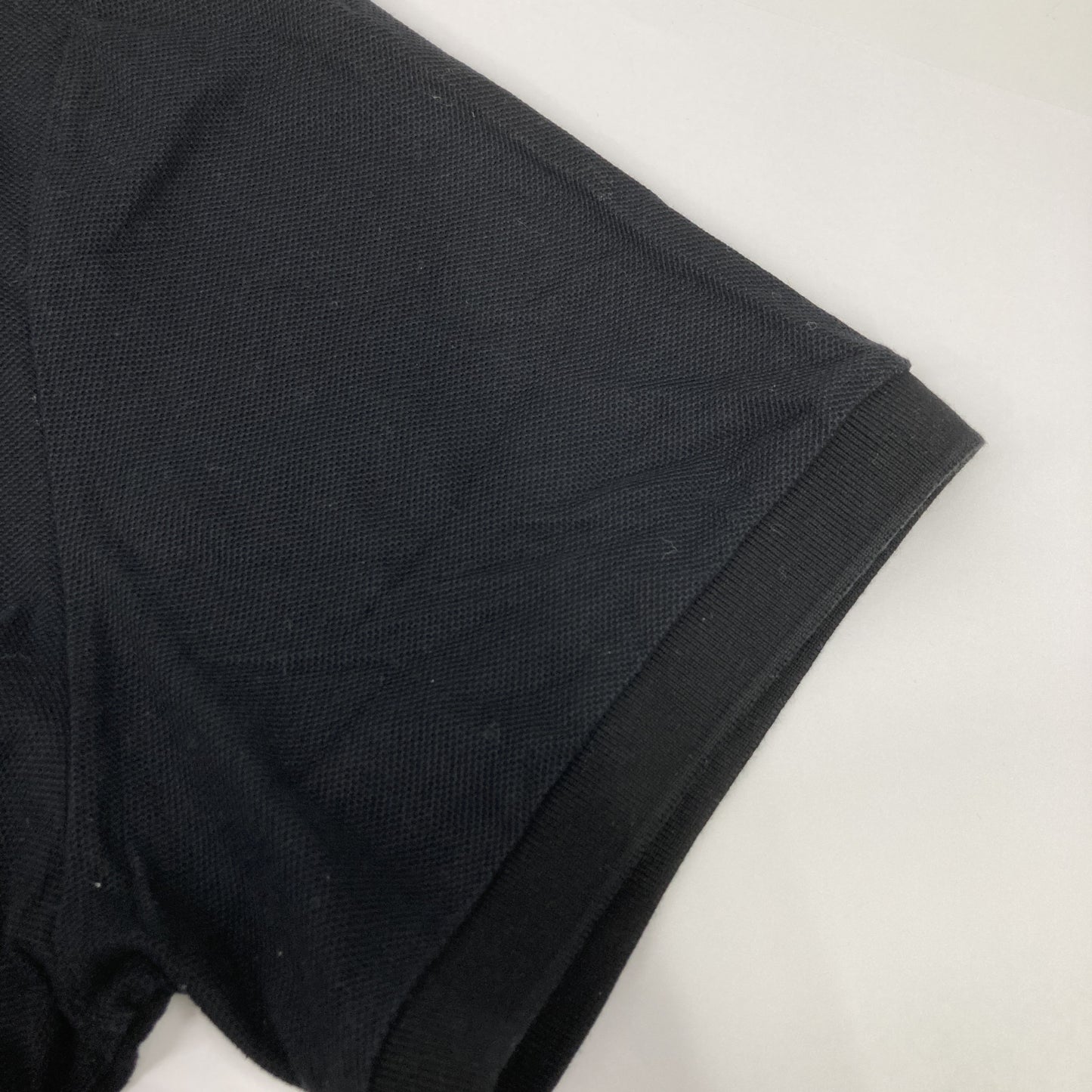 BURBERRY バーバリー 8025774 ﾌﾞﾗｯｸ ﾛｺﾞｴﾝﾌﾞﾛｲﾀﾞﾘｰ ﾎﾟﾛｼｬﾂ トップス XXL