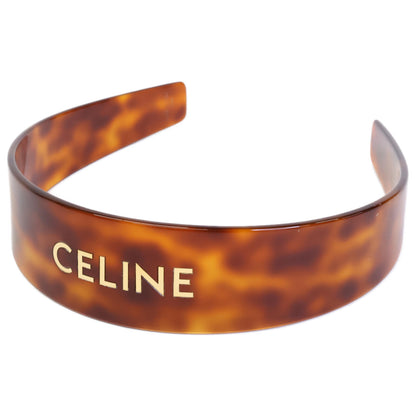 CELINE セリーヌ 【即決】46Y376CEA.19LG CELINE ヘアアクセサリー ヘッドバンド / アセテート＆スチール ヘアアクセサリー