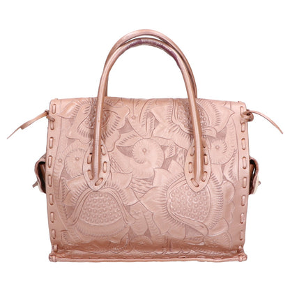 CARVING TRIBES カービングトライブス MAESTRA S マエストラS カービングレザー フラップ ハンドバッグ