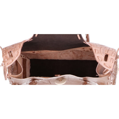 CARVING TRIBES カービングトライブス MAESTRA S マエストラS カービングレザー フラップ ハンドバッグ