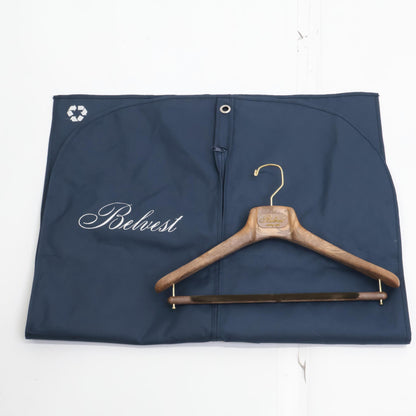 Belvest ベルベスト G10647 ﾌﾞﾙｰ×ﾌﾞﾗｳﾝ ｳｰﾙ ﾁｪｯｸ JACKET IN THE BOX 3Bｼﾞｬｹｯﾄ ジャケット 50