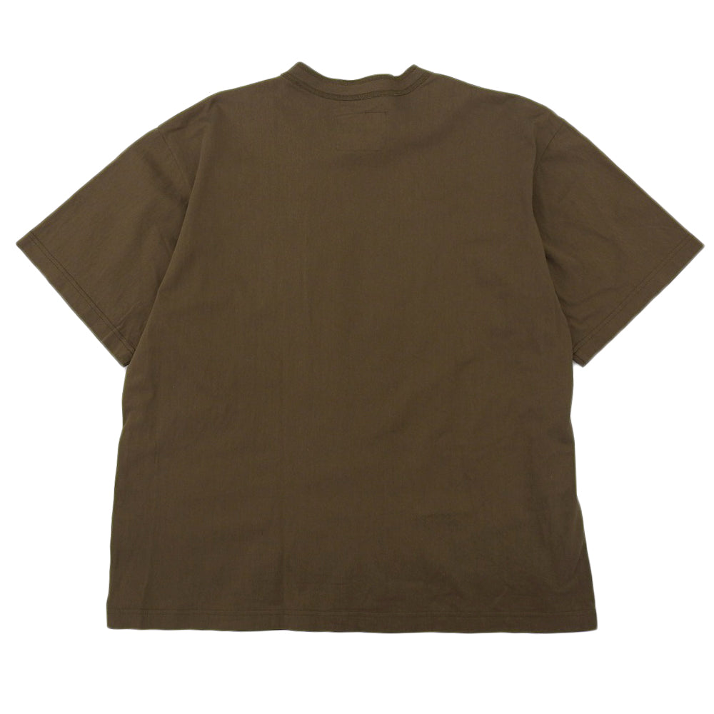 sacai サカイ 美品 Cotton Jersey T-Shirt Tシャツ トップス メンズ カーキ 2 24SS 24-03411M トップス 2