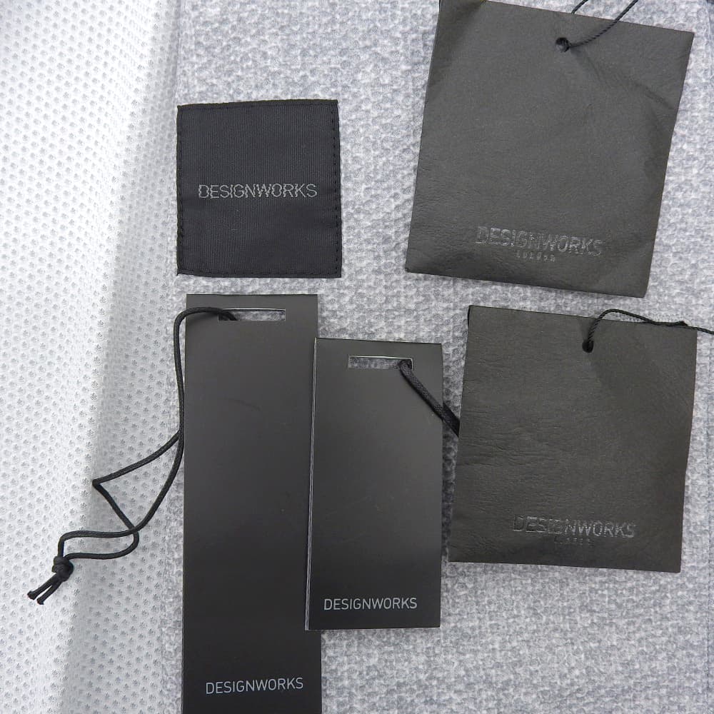 DESIGNWORKS デザインワークス 未使用 メッシュ ストレッチ プリント ジャケット パンツセットアップ スーツ メンズ グレー 50 セットアップ スーツ セットアップ 50