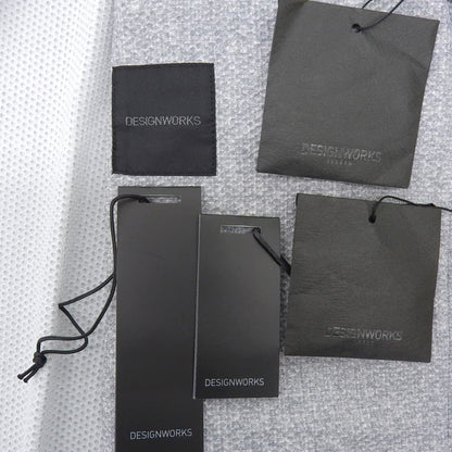 DESIGNWORKS デザインワークス 未使用 メッシュ ストレッチ プリント ジャケット パンツセットアップ スーツ メンズ グレー 50 セットアップ スーツ セットアップ 50