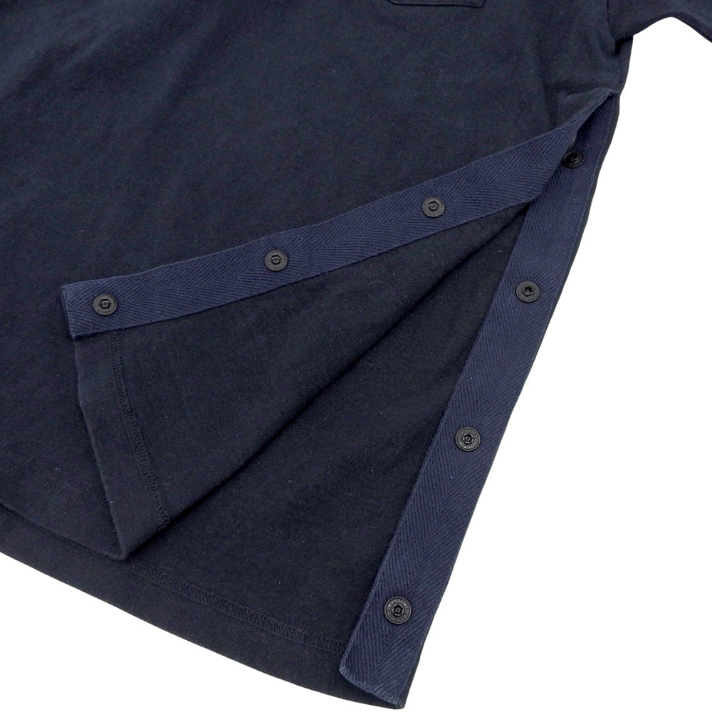 sacai サカイ フラワーデザイン ポケットTシャツ ネイビー 1 22-02868M トップス メンズ トップス 1