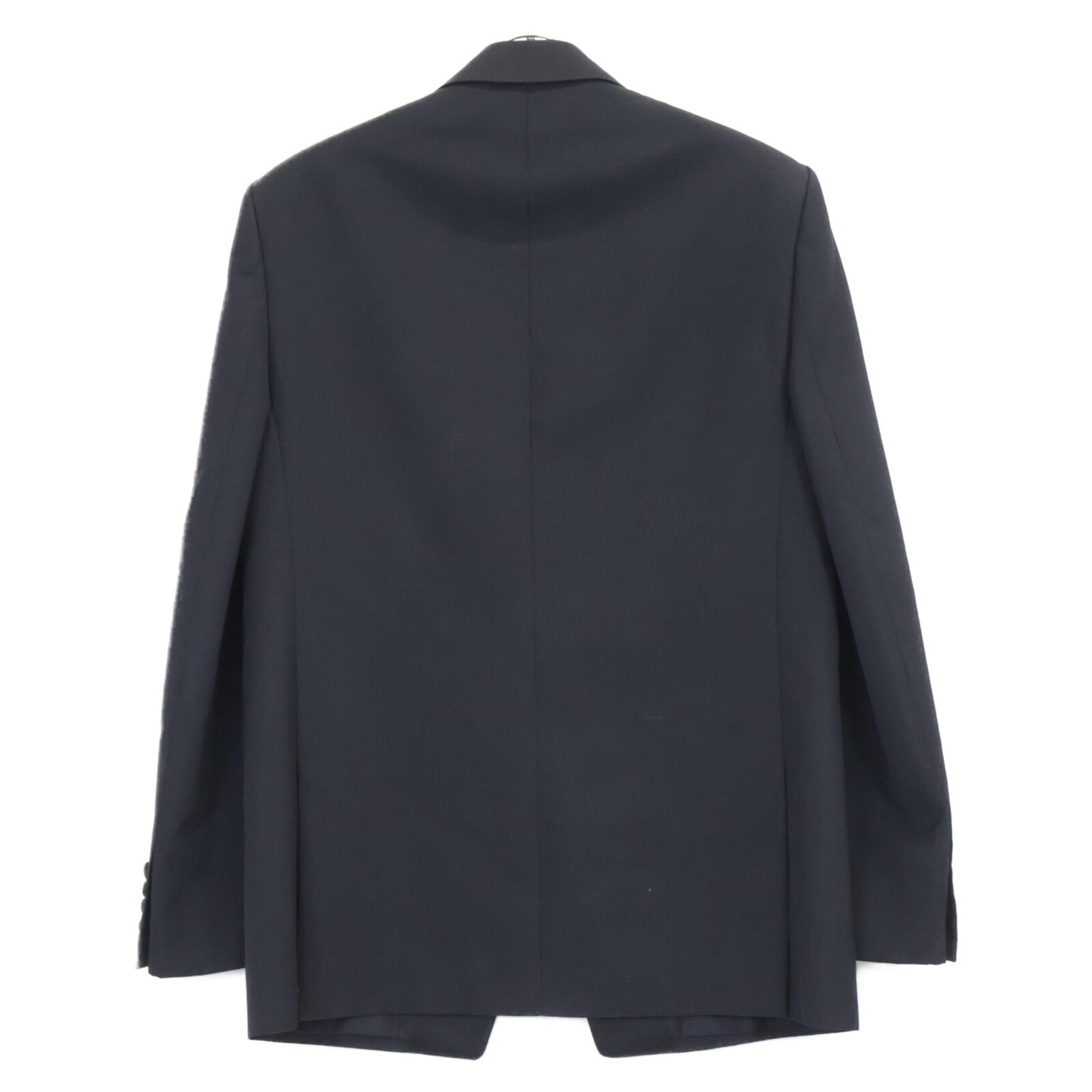 SAINT LAURENT PARIS サンローランパリ 662462 21年製 ﾌﾞﾗｯｸ ｳｰﾙ100% ﾃｰﾗｰﾄﾞｼﾞｬｹｯﾄ ジャケット 50