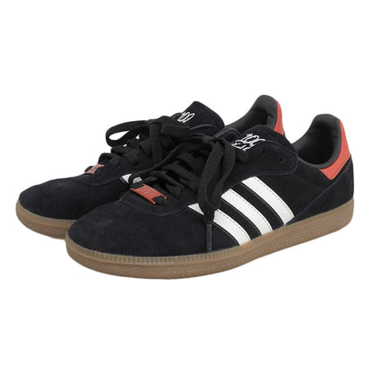 adidas アディダス 美品 ハンドレッドシーヴス パロス ヒルズ スニーカー シューズ レディース ブラック×レッド 23.5cm JH9125 シューズ 5 1/2(US)