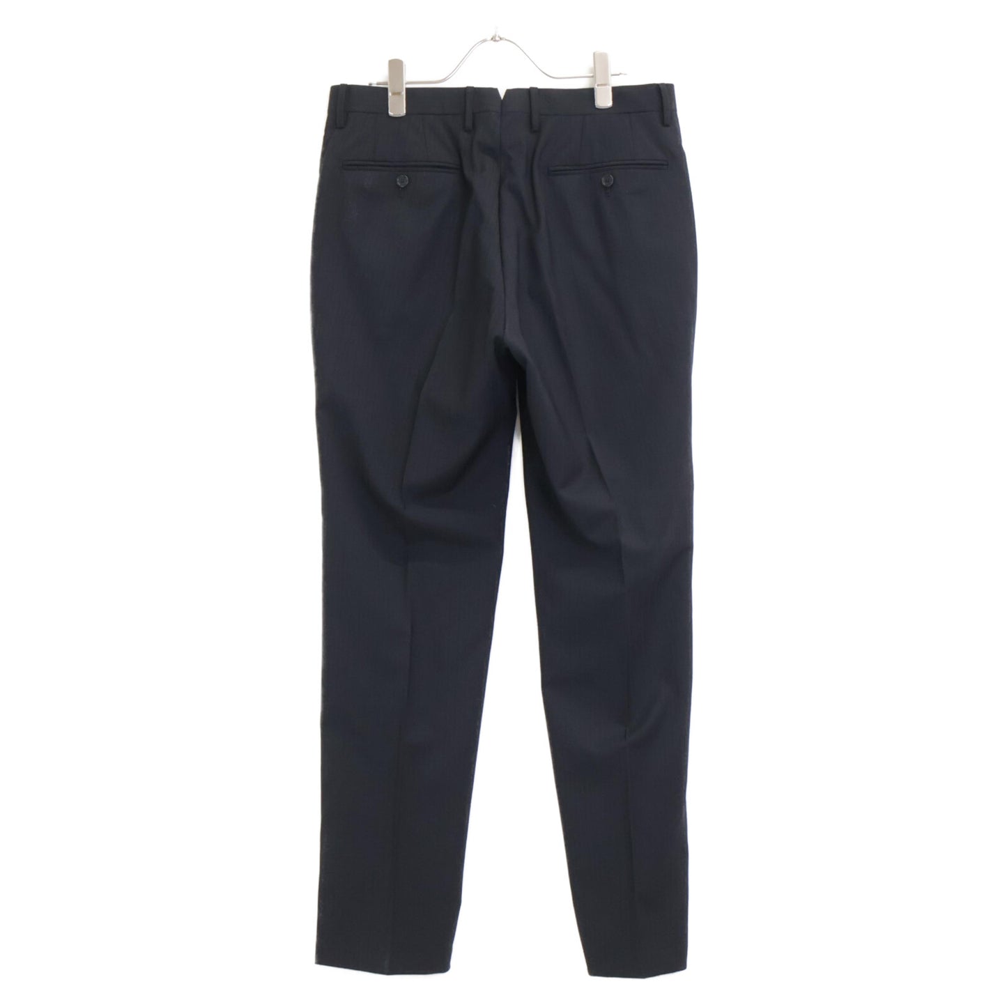 SHIPS シップス 117-11-1620 ﾌﾞﾗｯｸ ｽﾄﾗｲﾌﾟ REDA生地 ｽｰﾂ ｾｯﾄｱｯﾌﾟ 48