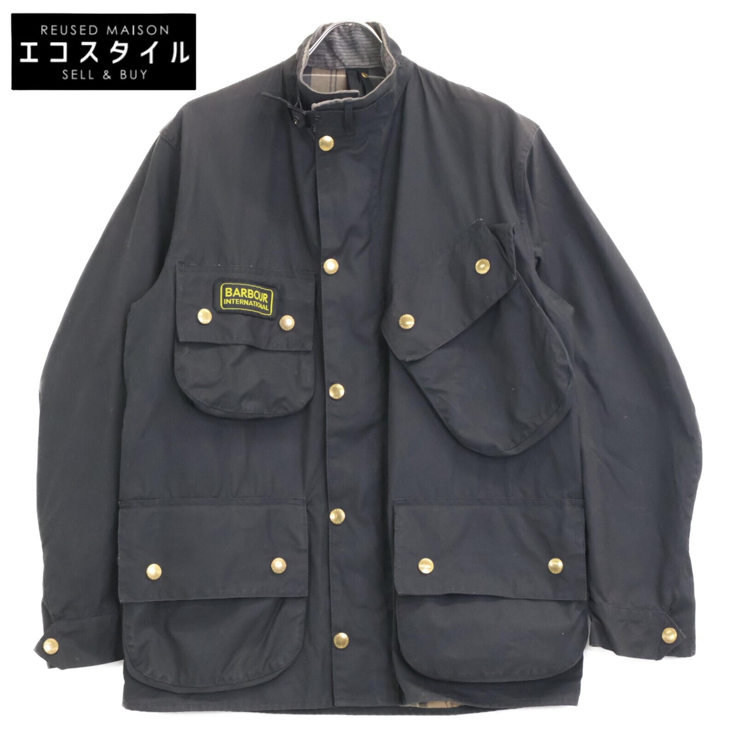 Barbour バブアー MWX0004 BK51 ｲﾝﾀｰ-ﾅｼｮﾅﾙ ﾌﾞﾗｯｸ ｵｲﾙﾄﾞｼﾞｬｹｯﾄ ジャケット 表記無し