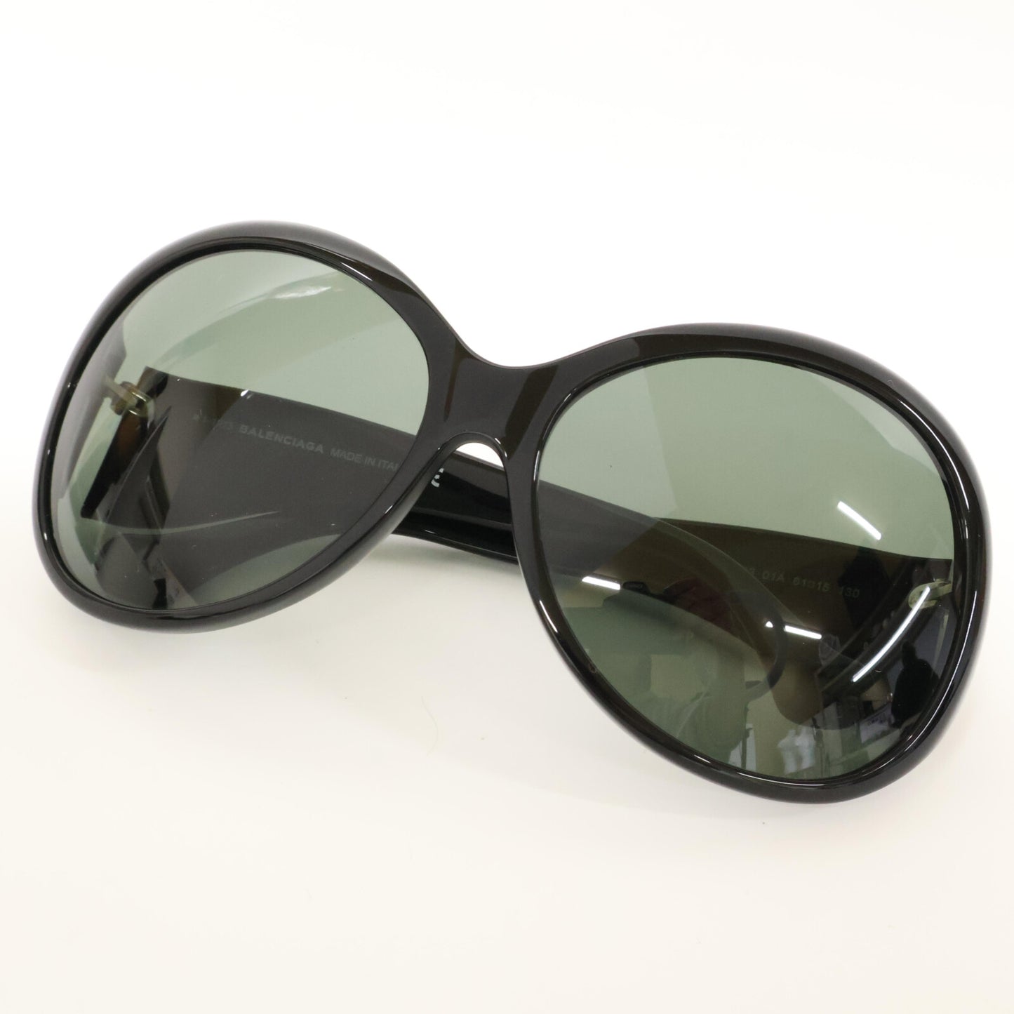 BALENCIAGA バレンシアガ BA2013 01A ビッグフレーム サングラス 61□15 130