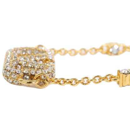 Valentino Garavani ヴァレンティノガラヴァーニ Vロゴ シグネチャー メタル X スワロフスキー クリスタル ネックレス