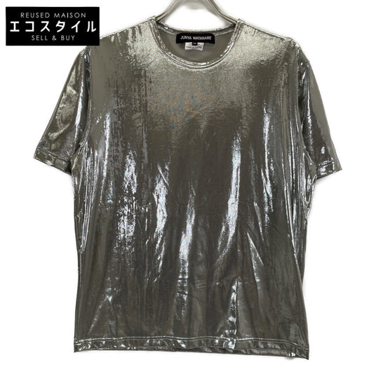 COMMEdesGARCONS JUNYA WATANABE コムデギャルソンジュンヤワタナベ 25SS JO-T015 ﾒﾀﾘｯｸ Tｼｬﾂ トップス M