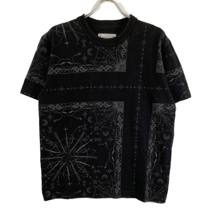 sacai サカイ ×Dr.Woo 20-02343M ﾌﾞﾗｯｸ ﾊﾞﾝﾀﾞﾅﾌﾟﾘﾝﾄ Tｼｬﾂ トップス 2