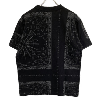 sacai サカイ ×Dr.Woo 20-02343M ﾌﾞﾗｯｸ ﾊﾞﾝﾀﾞﾅﾌﾟﾘﾝﾄ Tｼｬﾂ トップス 2