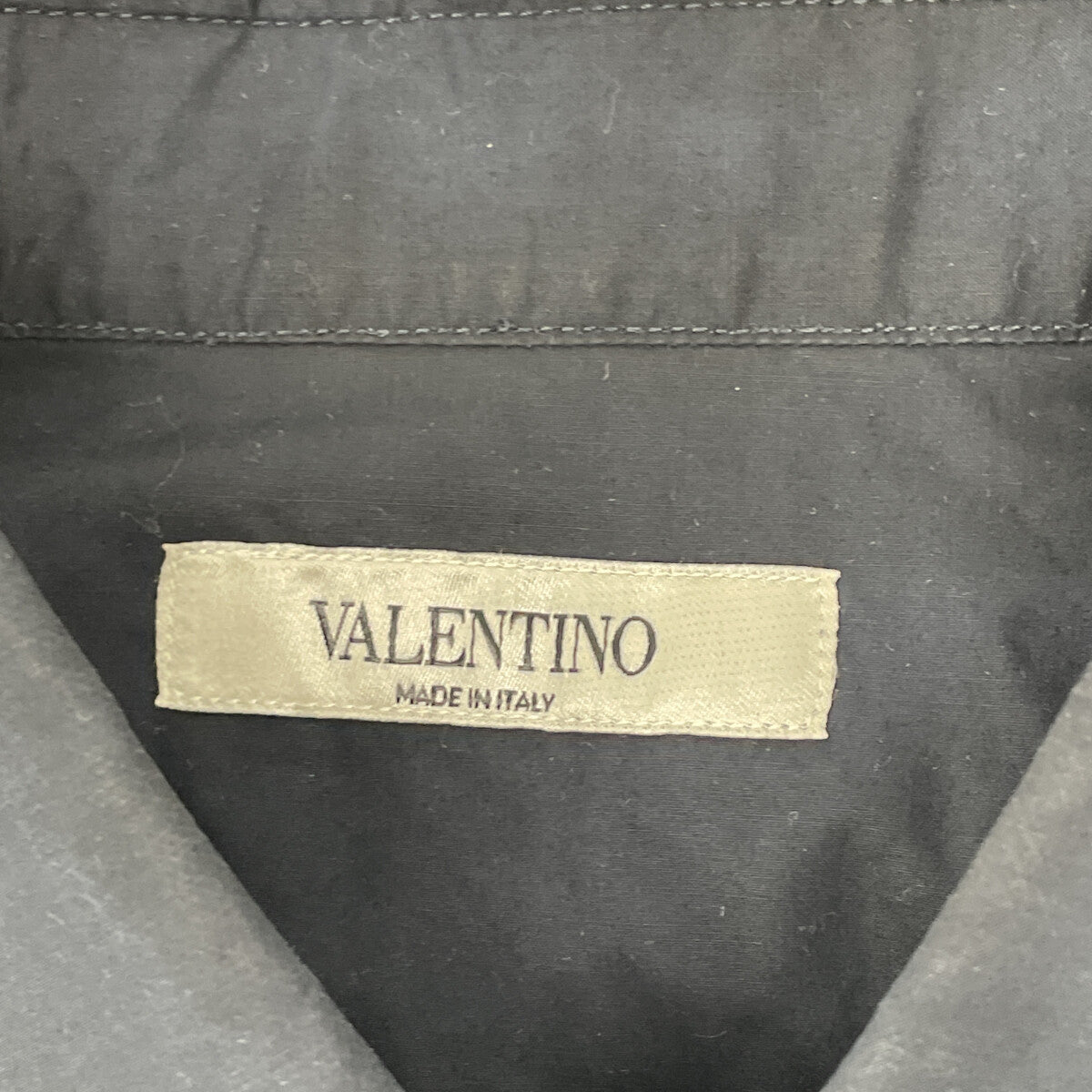 VALENTINO ヴァレンティノ SV0AB7655MJ ×UNDERCOVER ｸﾞﾗﾌｨｯｸﾌﾟﾘﾝﾄ ｺｯﾄﾝ 長袖ｼｬﾂ トップス 41