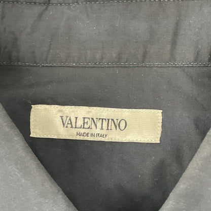 VALENTINO ヴァレンティノ SV0AB7655MJ ×UNDERCOVER ｸﾞﾗﾌｨｯｸﾌﾟﾘﾝﾄ ｺｯﾄﾝ 長袖ｼｬﾂ トップス 41