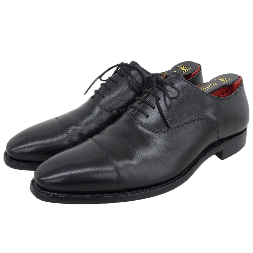 SCOTCH GRAIN スコッチグレイン 美品 レザー ストレートチップシューズ シューズ メンズ ブラック 26 T 0016 シューズ 26