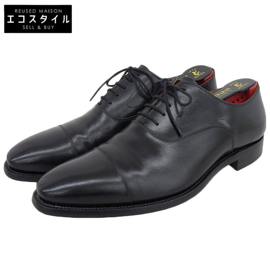 SCOTCH GRAIN スコッチグレイン 美品 レザー ストレートチップシューズ シューズ メンズ ブラック 26 T 0016 シューズ 26