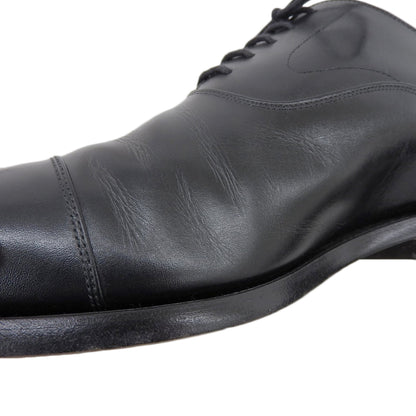 SCOTCH GRAIN スコッチグレイン 美品 レザー ストレートチップシューズ シューズ メンズ ブラック 26 T 0016 シューズ 26