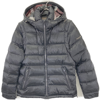 BLACK LABEL CRESTBRIDGE ブラックレーベルクレストブリッジ 51F11-211-09 ﾌﾞﾗｯｸ 裏地ﾁｪｯｸ ﾀﾞｳﾝｼﾞｬｹｯﾄ ジャケット LL