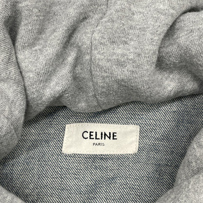 CELINE セリーヌ 2Q472930F.07UW ﾕﾆｵﾝｳｫｯｼｭ ﾃﾞﾆﾑ ﾄﾗｯｶｰｼﾞｬｹｯﾄ ジャケット M