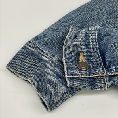 CELINE セリーヌ 2Q472930F.07UW ﾕﾆｵﾝｳｫｯｼｭ ﾃﾞﾆﾑ ﾄﾗｯｶｰｼﾞｬｹｯﾄ ジャケット M