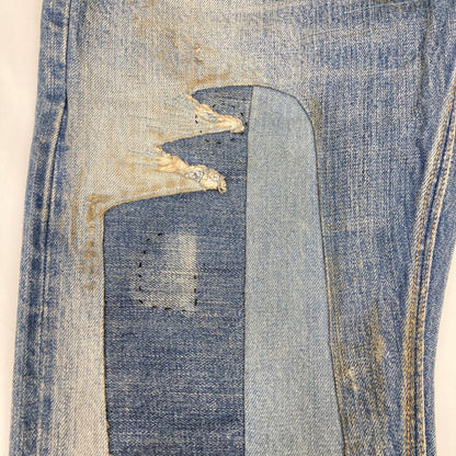 DENHAM デンハム RBJ SKIN ｲﾝﾃﾞｨｺﾞ ｽﾘﾑﾌｨｯﾄ ｾﾙﾋﾞｯﾁ 赤耳 ﾃﾞﾆﾑ ボトムス W27L32