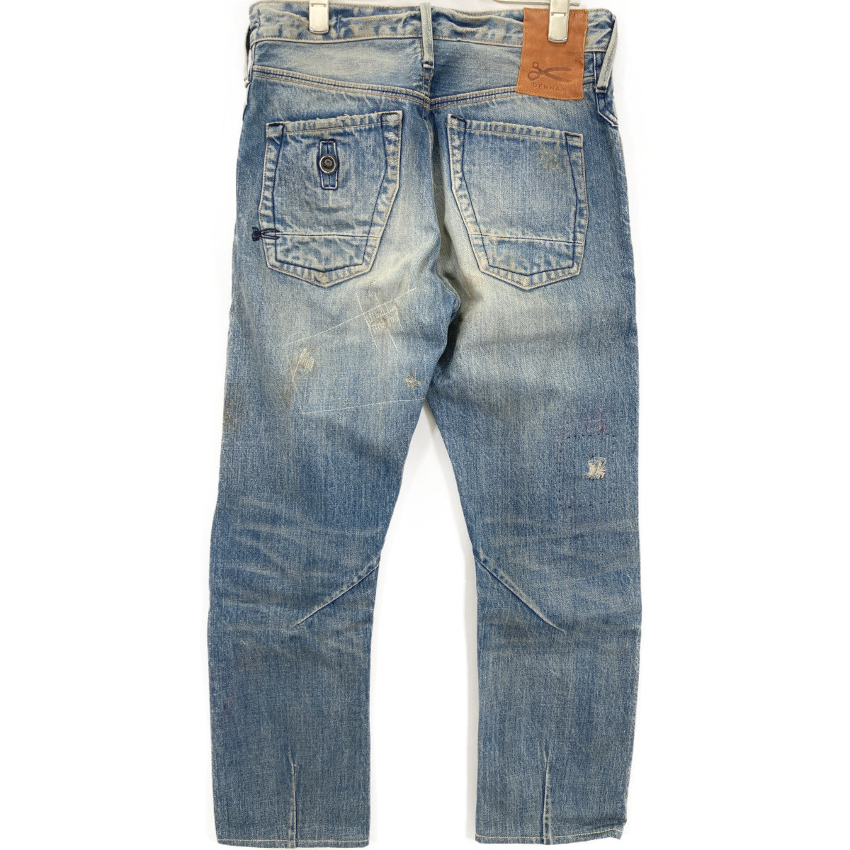 DENHAM デンハム RBJ SKIN ｲﾝﾃﾞｨｺﾞ ｽﾘﾑﾌｨｯﾄ ｾﾙﾋﾞｯﾁ 赤耳 ﾃﾞﾆﾑ ボトムス W27L32