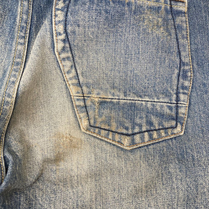 DENHAM デンハム RBJ SKIN ｲﾝﾃﾞｨｺﾞ ｽﾘﾑﾌｨｯﾄ ｾﾙﾋﾞｯﾁ 赤耳 ﾃﾞﾆﾑ ボトムス W27L32