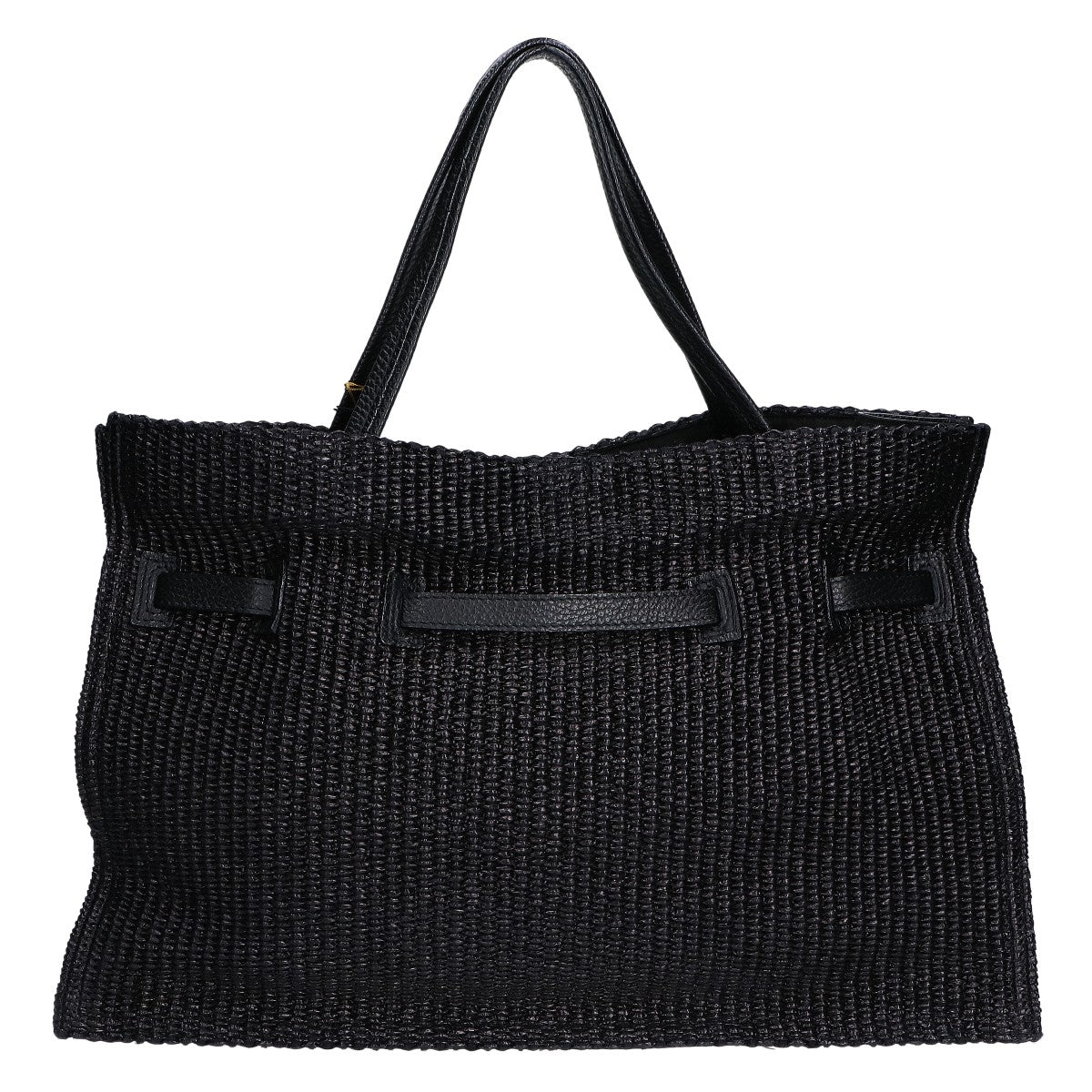 VIOLAd'ORO ヴィオラドーロ 【新品同様】112518-29-030-95-010 V-8865 ラフィアシート調 トートバッグ