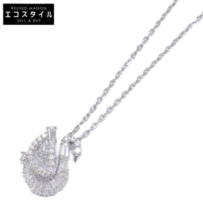 SWAROVSKI スワロフスキー 【美品】5732412 Swan ダンシングストーン スワンペンダント ネックレス