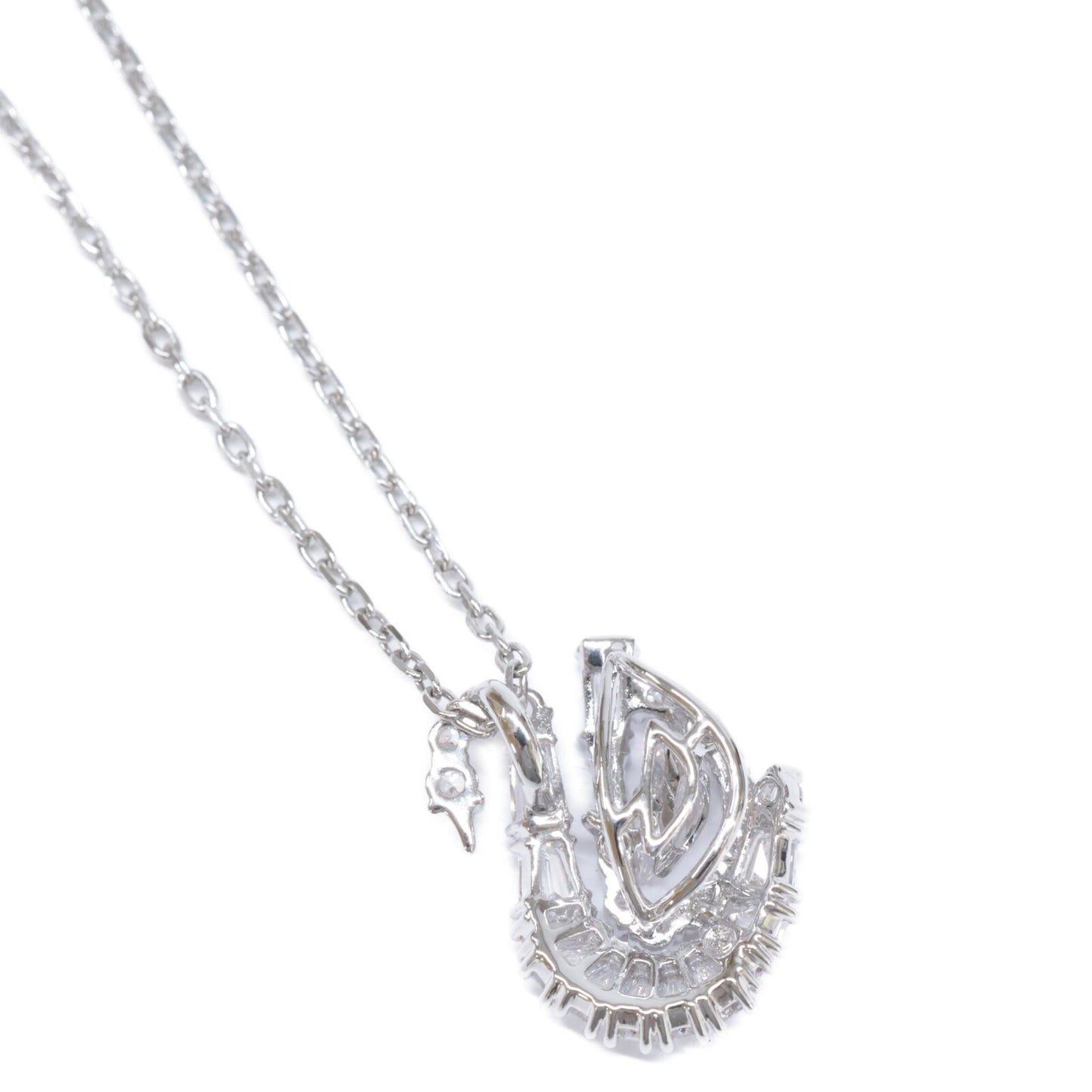 SWAROVSKI スワロフスキー 【美品】5732412 Swan ダンシングストーン スワンペンダント ネックレス