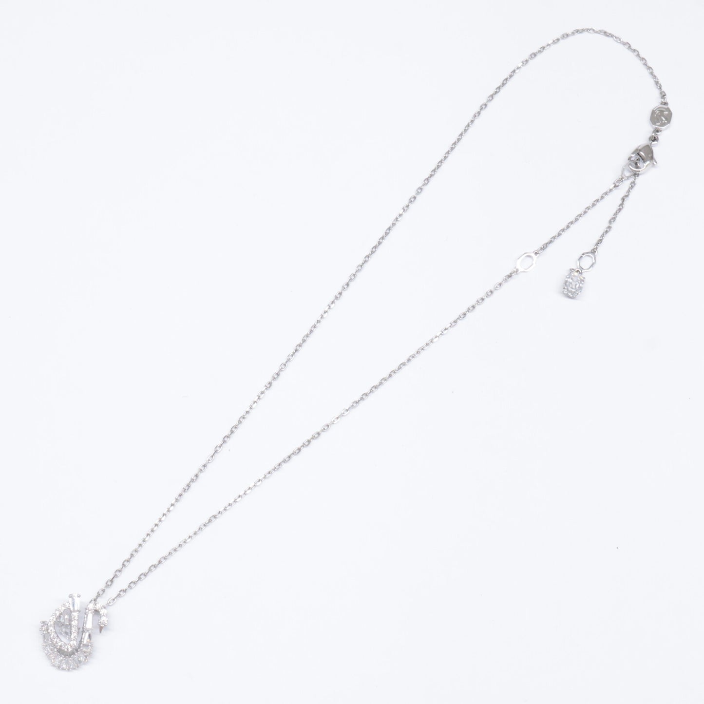 SWAROVSKI スワロフスキー 【美品】5732412 Swan ダンシングストーン スワンペンダント ネックレス