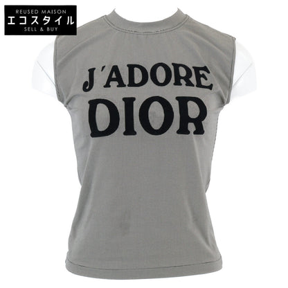 Christian Dior クリスチャンディオール 【国内正規】2A12155301 J'ADORE DIOR ハウンドトゥース ノースリーブ カットソー/ トップス F36