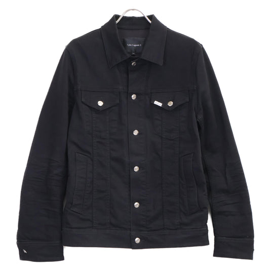 1piu1uguale3 ウノピゥウノウグァーレトレ MRB464-CTU216-DN98 ﾌﾞﾗｯｸ ﾜﾝｳｫｯｼｭ ｺｯﾄﾝ 3RD ｼﾞｬｹｯﾄ ジャケット Ⅴ