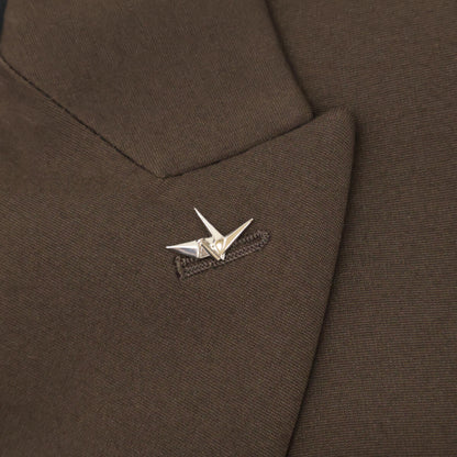 1piu1uguale3 ウノピゥウノウグァーレトレ ﾌﾞﾗｳﾝ RIB W-JKT,TAPERED SLACKS ｾｯﾄｱｯﾌﾟ V