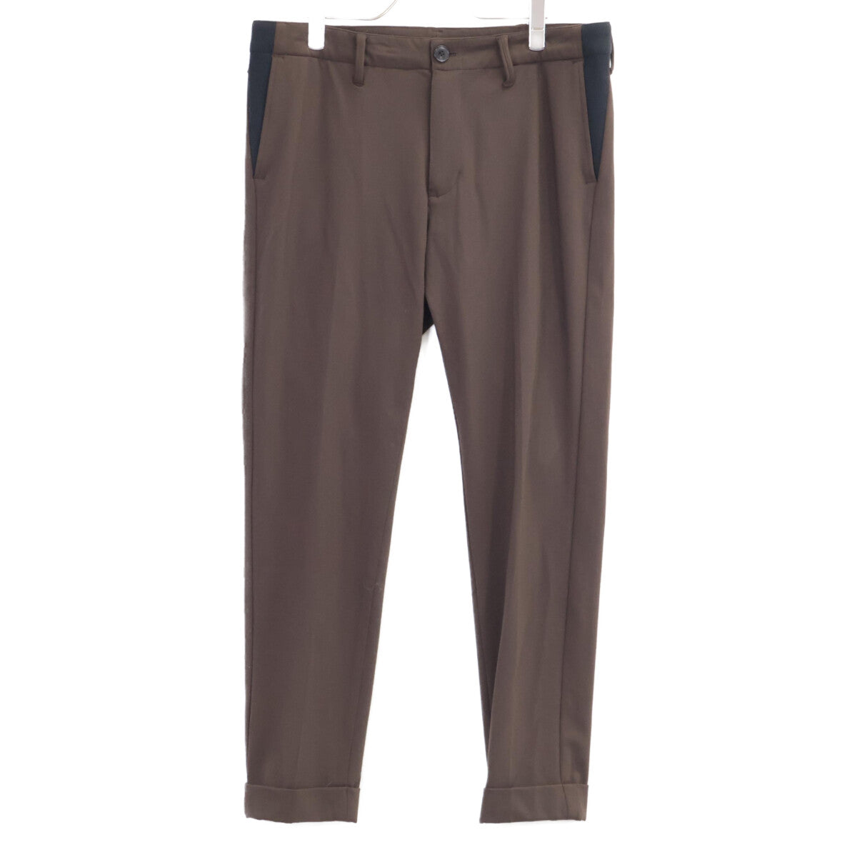 1piu1uguale3 ウノピゥウノウグァーレトレ ﾌﾞﾗｳﾝ RIB W-JKT,TAPERED SLACKS ｾｯﾄｱｯﾌﾟ V