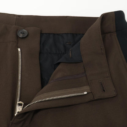 1piu1uguale3 ウノピゥウノウグァーレトレ ﾌﾞﾗｳﾝ RIB W-JKT,TAPERED SLACKS ｾｯﾄｱｯﾌﾟ V