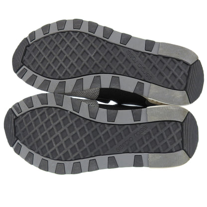 Sergio Rossi セルジオロッシ SR1 スニーカー シューズ レディース ブラック×シルバー 35 A80840 18年 シューズ 35