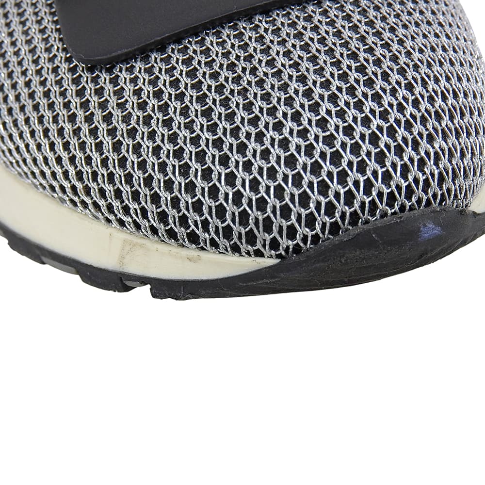 Sergio Rossi セルジオロッシ SR1 スニーカー シューズ レディース ブラック×シルバー 35 A80840 18年 シューズ 35